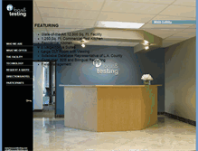Tablet Screenshot of focusandtesting.com